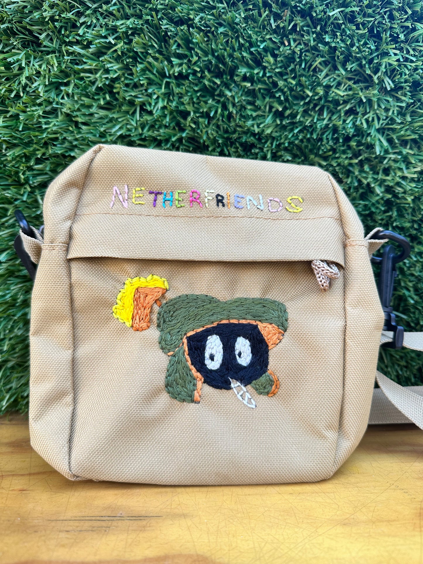 Hand Embroidered Marvin Bag