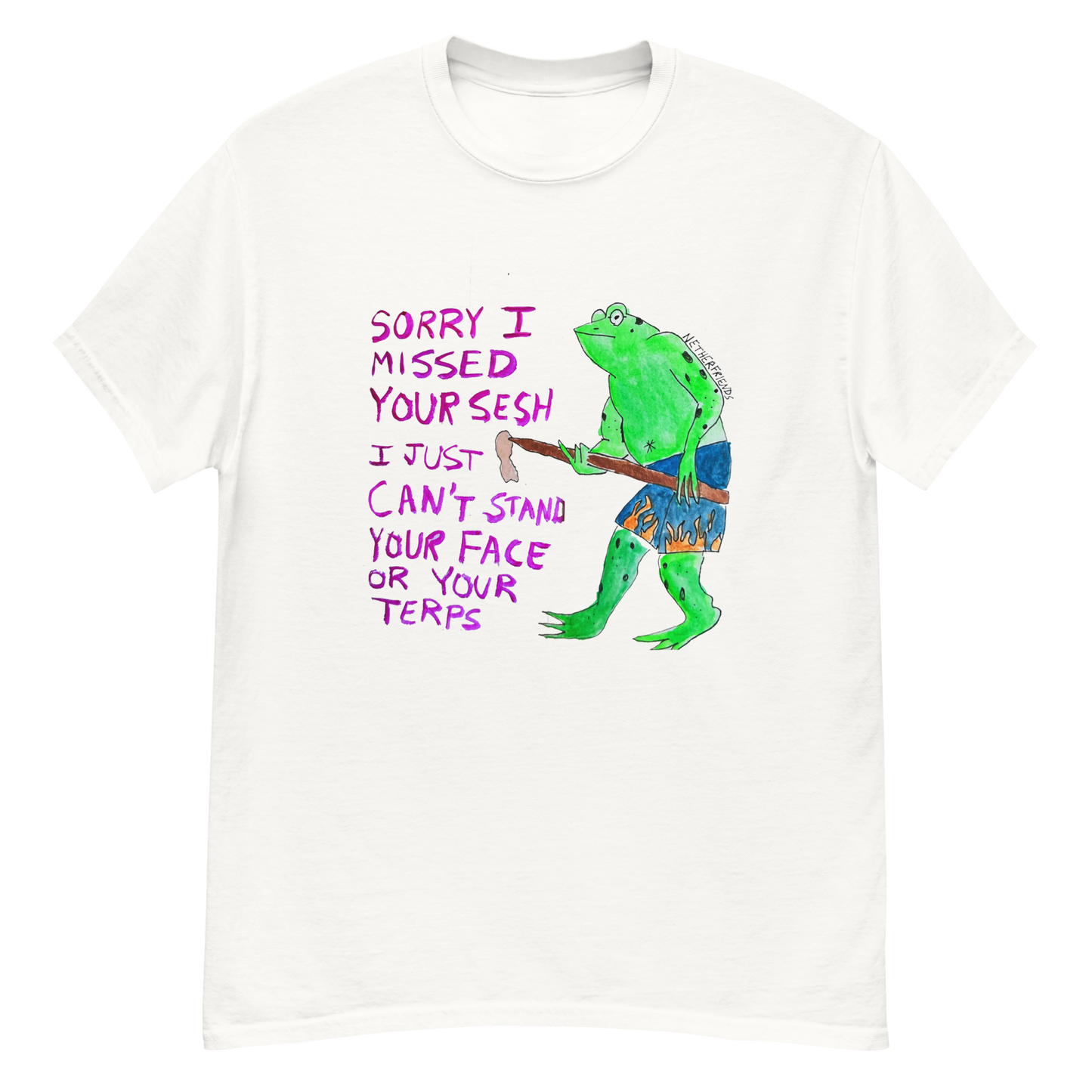 Netherfriends Hate Your Terps T-shirt